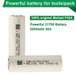 Original 21700 Battery P42a 3.7v 4200mah Rechargeable Battery 21700 Battery for Molicel P42A
